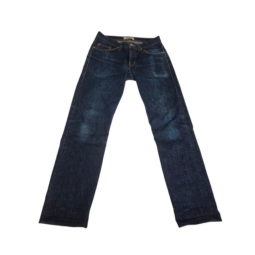 Naked & Famous True Guy Dirty Fade Men’s Denim Selvedge Button Fly Waist 30 x 29